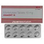 アナモント10、シングレアジェネリック、モンテルカスト　10mg　錠剤　シート入り